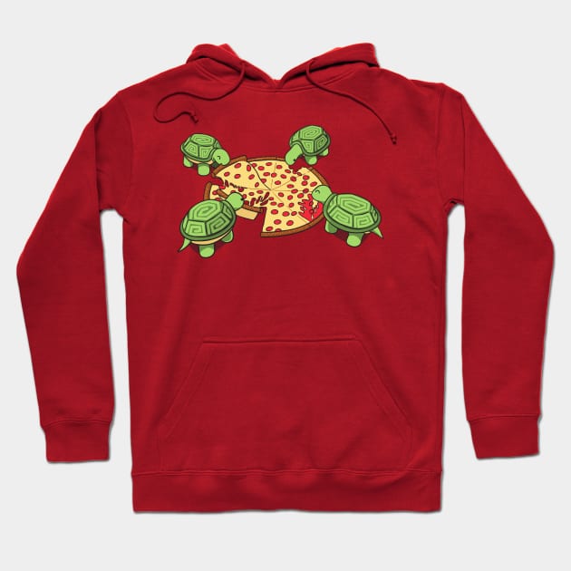 Hungry  Hungry Turtles Hoodie by manikx